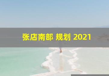 张店南部 规划 2021